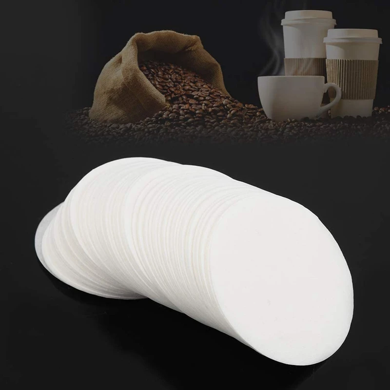

1050 PCS Round Disposable Drip Coffee Filter Paper Strainers for Coffee Maker and Espresso Maker