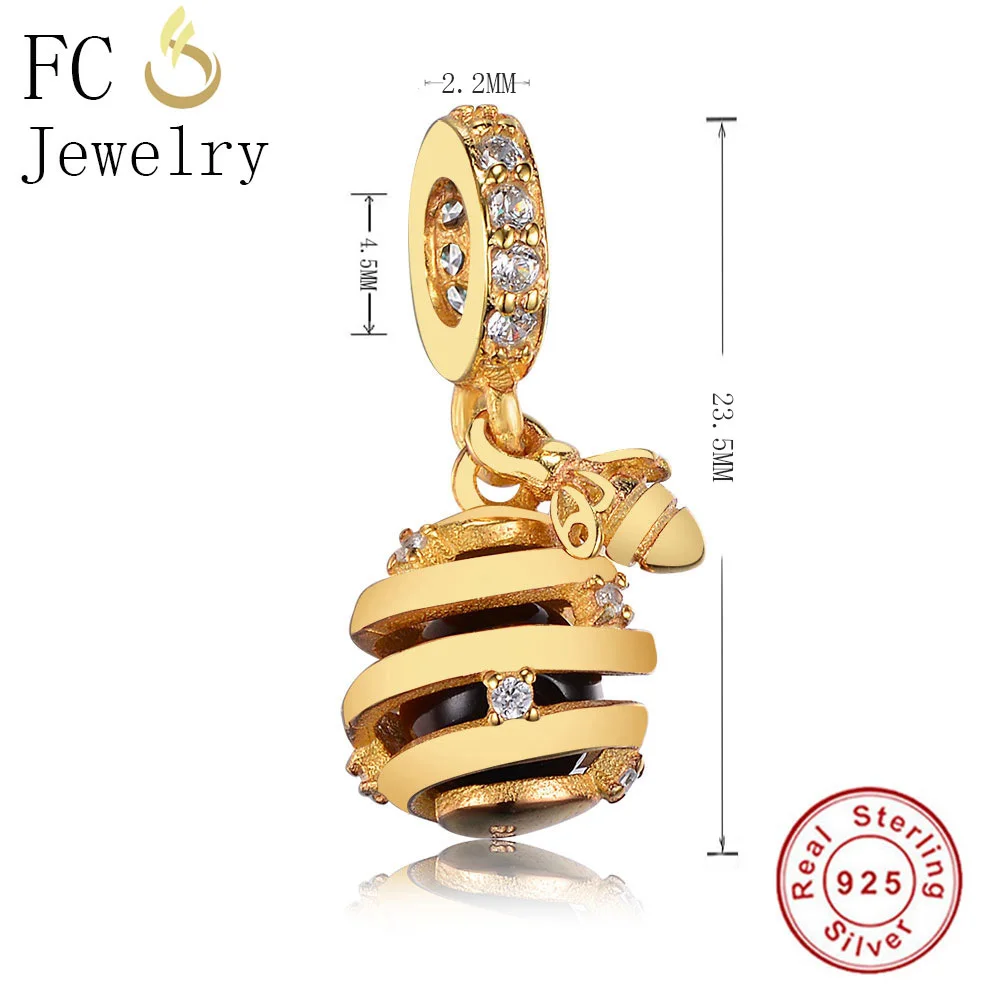 Подвеска-Шарм для браслета из серебра 925 пробы с бусинами | Украшения и аксессуары