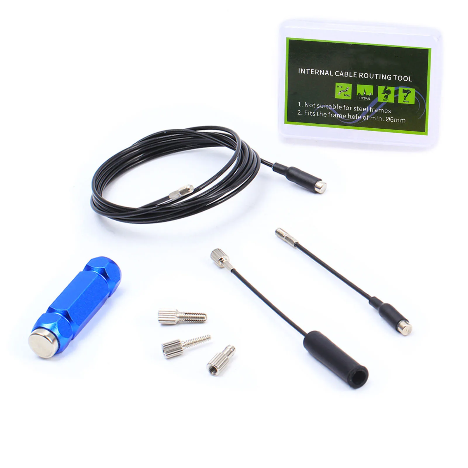 Набор инструментов для прокатки внутреннего кабеля велосипеда трос