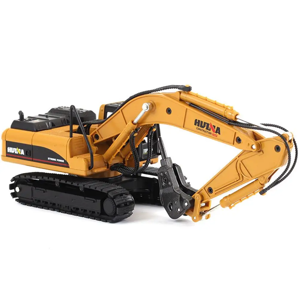HUINA 7711 1/50 дрель экскаватор модель сплава инженерная Строительная автомобиля