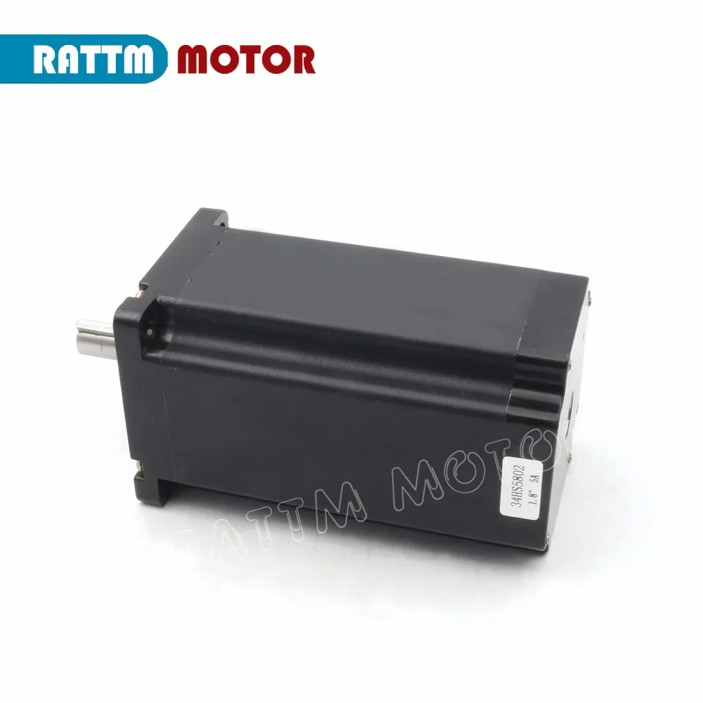 Качественный шаговый двигатель CNC NEMA 34 1600 Oz in 154mm 5.0A 34HS5802|motor katana|motor watermotor home |