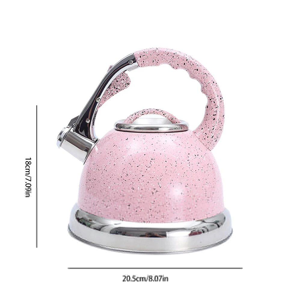 

Whistling Kettle Stainless Steel Kettle For Gas Stove Bouilloire 3.5L Whistle Tea Kettle Water Bottle Large Capacity Tea Pot