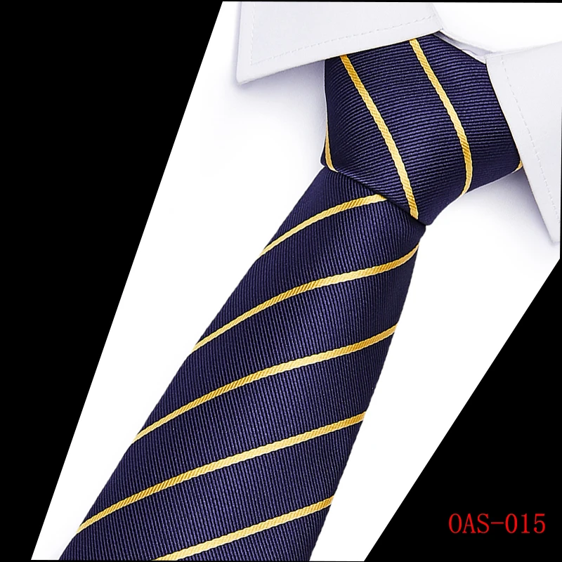 Новый мужской классический облегающий галстук 6 см 100% шелк галстуки на шею для