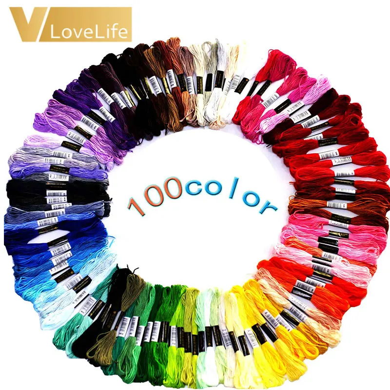 Нитки для вышивки узор из мотков вышивка крестиком шелк Hilo производителей нитки