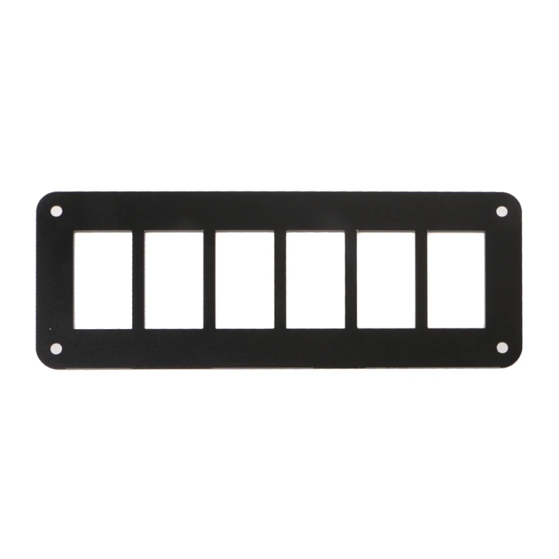 

Aluminum Rocker Switch Panel 2/3/4/6 Way Housing Holder For Car Boat Auto Parts B36B
