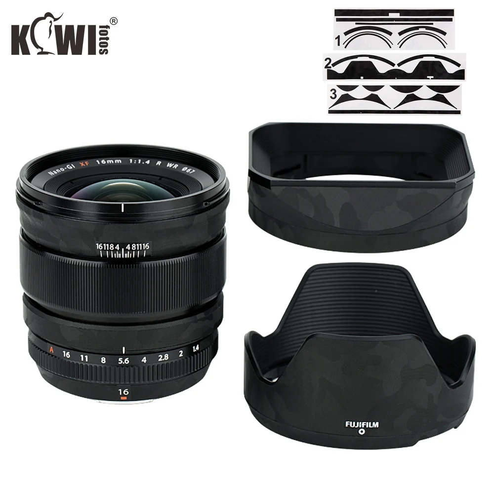 Анти Царапины Защитная пленка для FUJINON XF16mm F1.4 R WR линзы из поликарбоната и FUJIFILM LH
