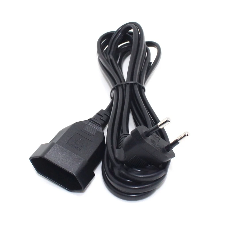 

P8DF 2 Plug Europe PC Computer Power Cord Europe Monitor Power Cord Europe Printer Power Extension Cord
