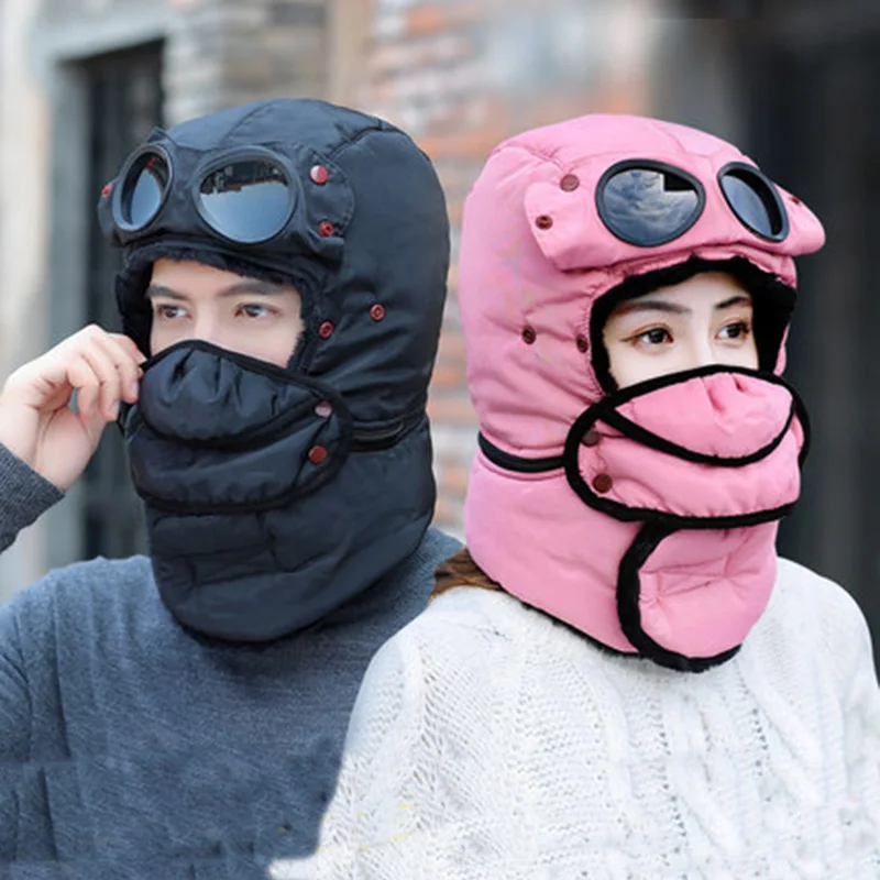 Шапки-бомберы для женщин и мужчин детская зимняя ветрозащитная Лыжная Кепка с