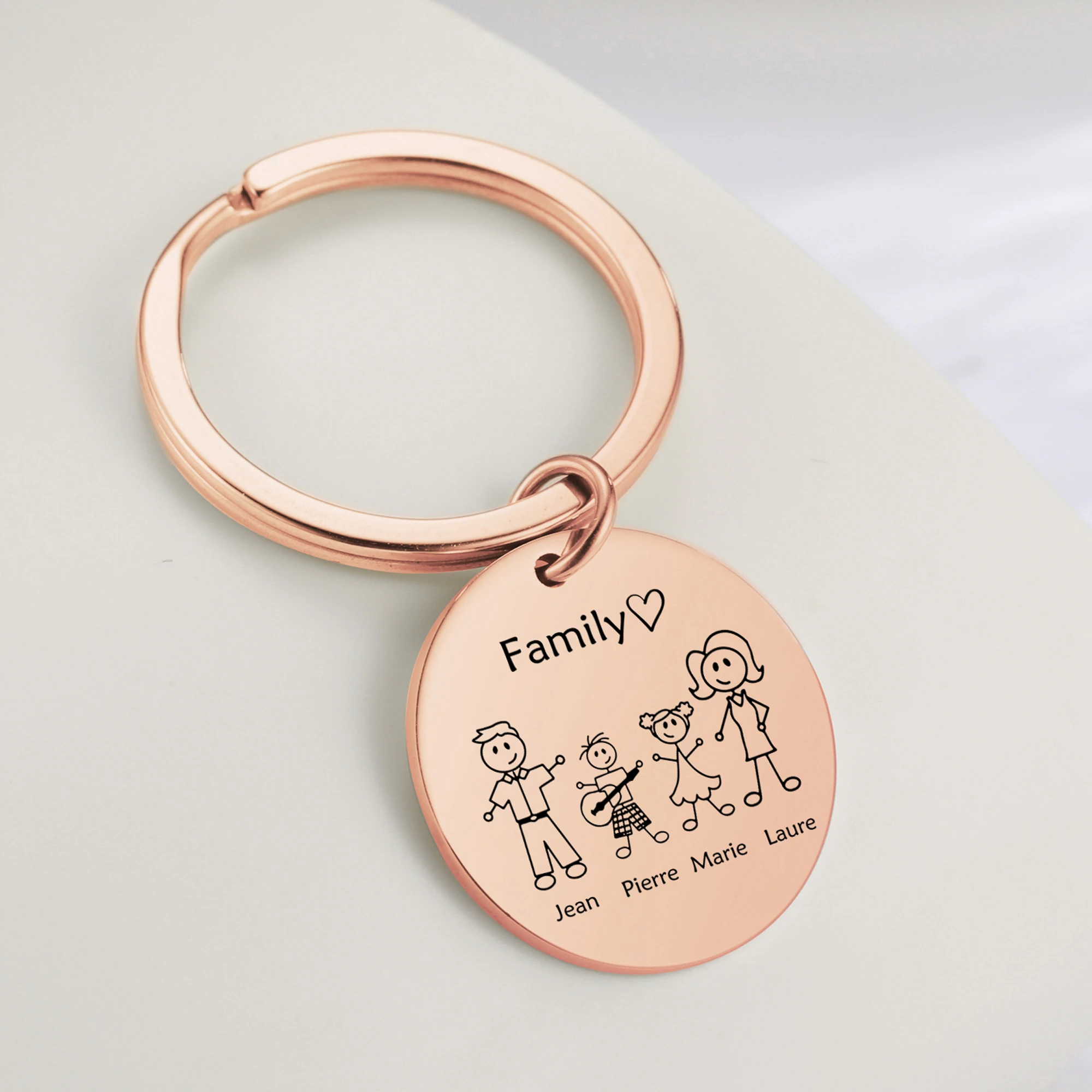 Брелок для ключей мальчиков и девочек индивидуальный детский брелок из