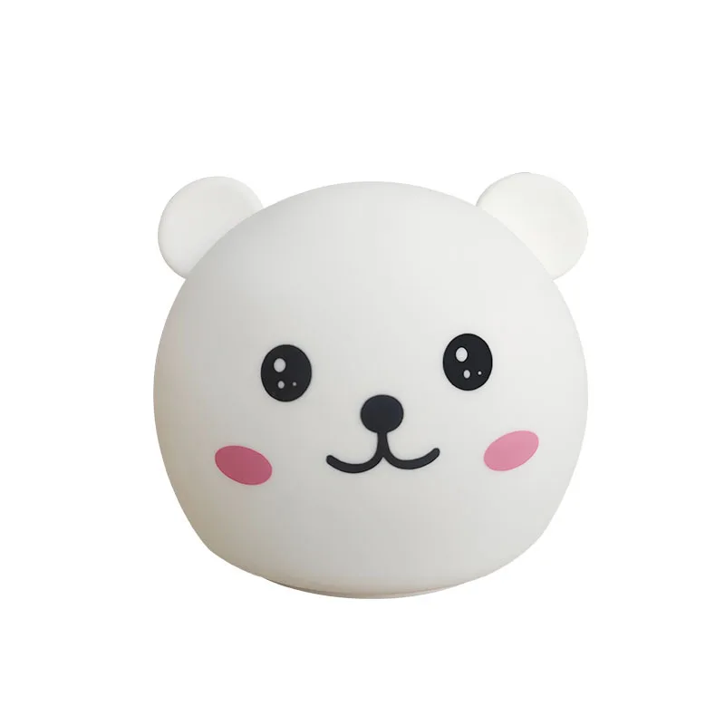 

Purchase Wholesale Colorful Allochroic Silica Gel Small Night Lamp Home Charging Eye Protection Panda Night Light 3DCartoonLight