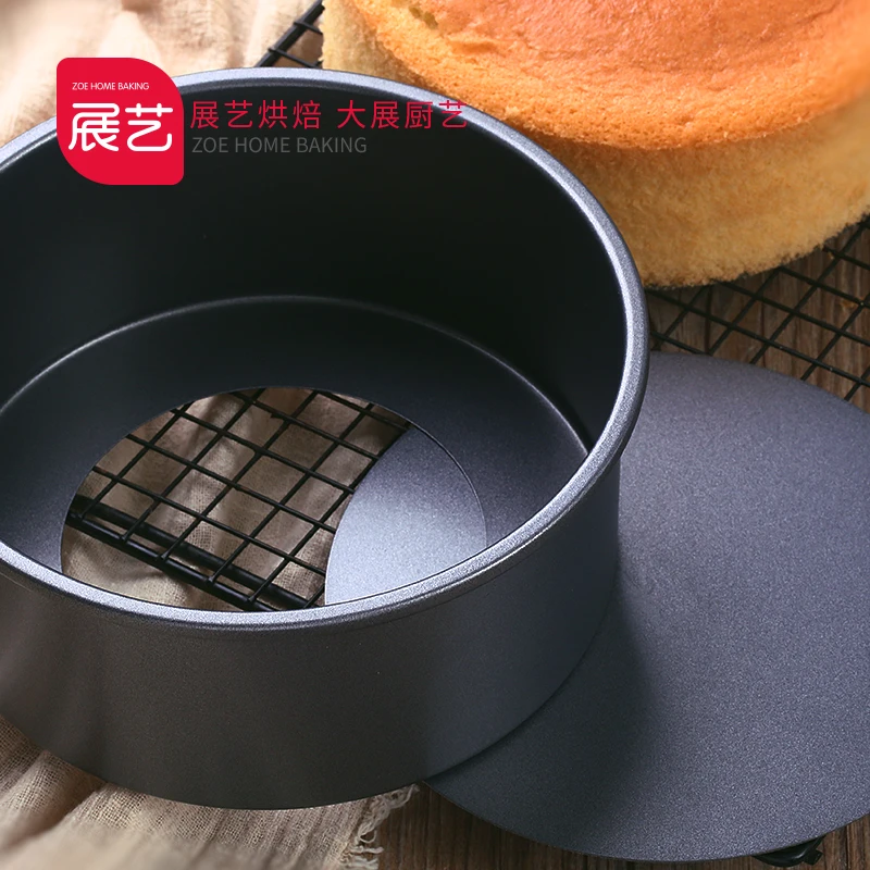 Форма для торта из анода и углеродистой стали с круглым дном прочная