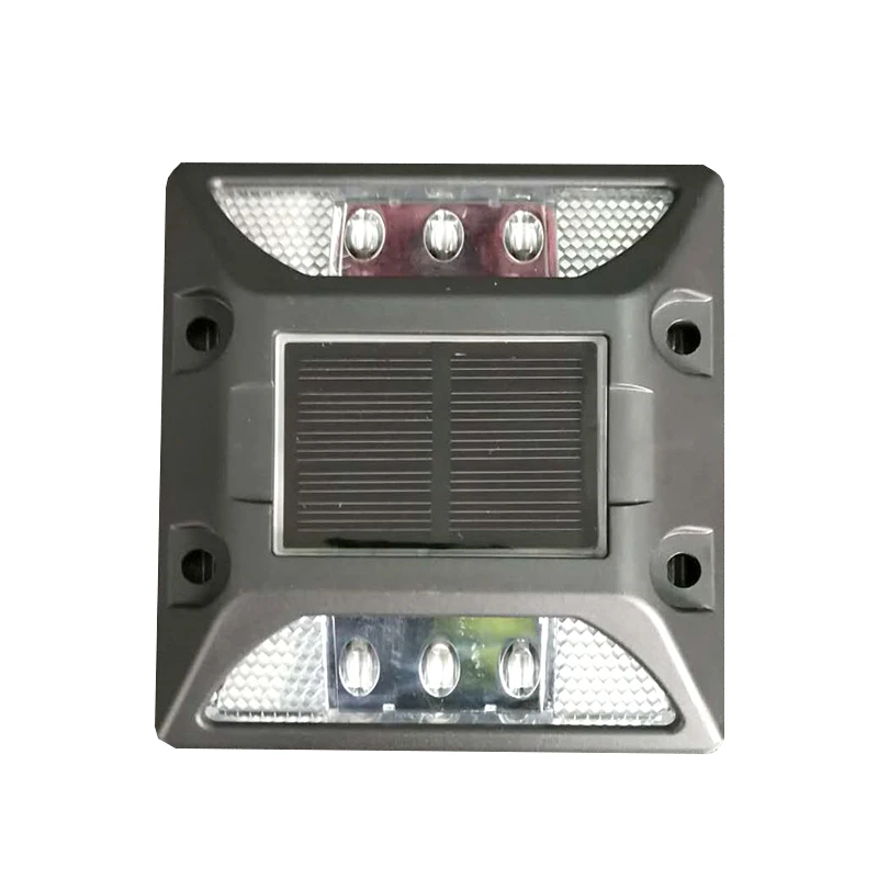 Waterproof LED Solar Powered Road Stud Light Reflective Ground Warning | Безопасность и защита