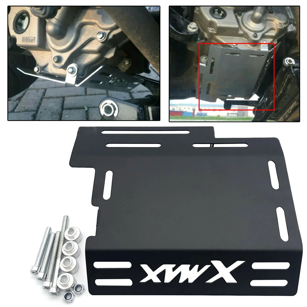 Мотоцикл CNC XMAX X MAX 300 250 125 2017 2019 2020 аксессуары крышка шасси двигателя защита для Yamaha