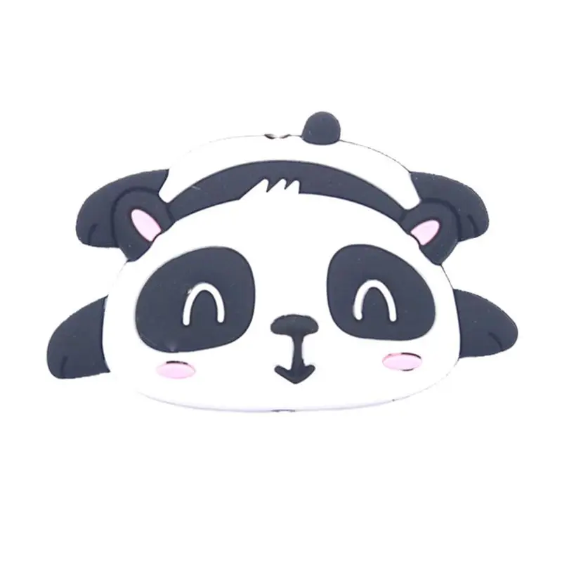 

Cute Cartoon Bear Teether Beads Silicone Pacifier Baby Infant Teething Soother Toys Accessories