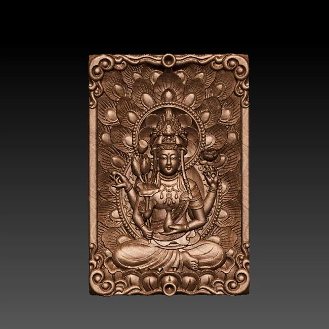 Guanyin Bodhisattva 3D модель рельеф для ЧПУ или принтеров в формате STL | Инструменты