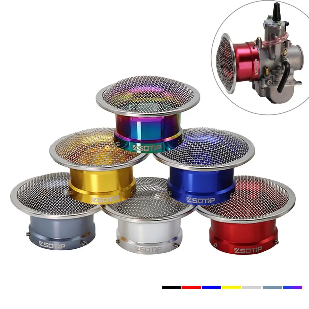 

55mm Motorcycle Air Filter Wind Cup ATV Air Filter Cup Motorcycle Carburetor Horn Cup for PWK32 PWK34 Carb Accessories