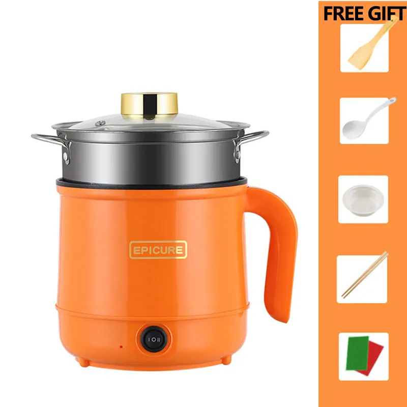 

Electric Rice Cooker Multifunction Electric Cooking Machine Household Hot Pot Multi Cooker Non-stick Pan