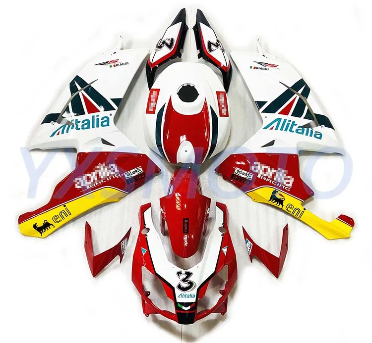 Совершенно новый Комплект механических обтекателей ABS для Aprilia RS4 125 2006 2011 красный