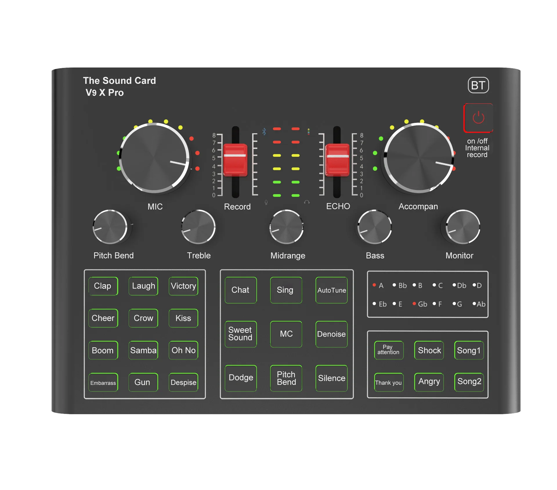 NULIER конденсатор для домашней студии Mic BM800 &amp V9 Pro звуковая карта Live набор