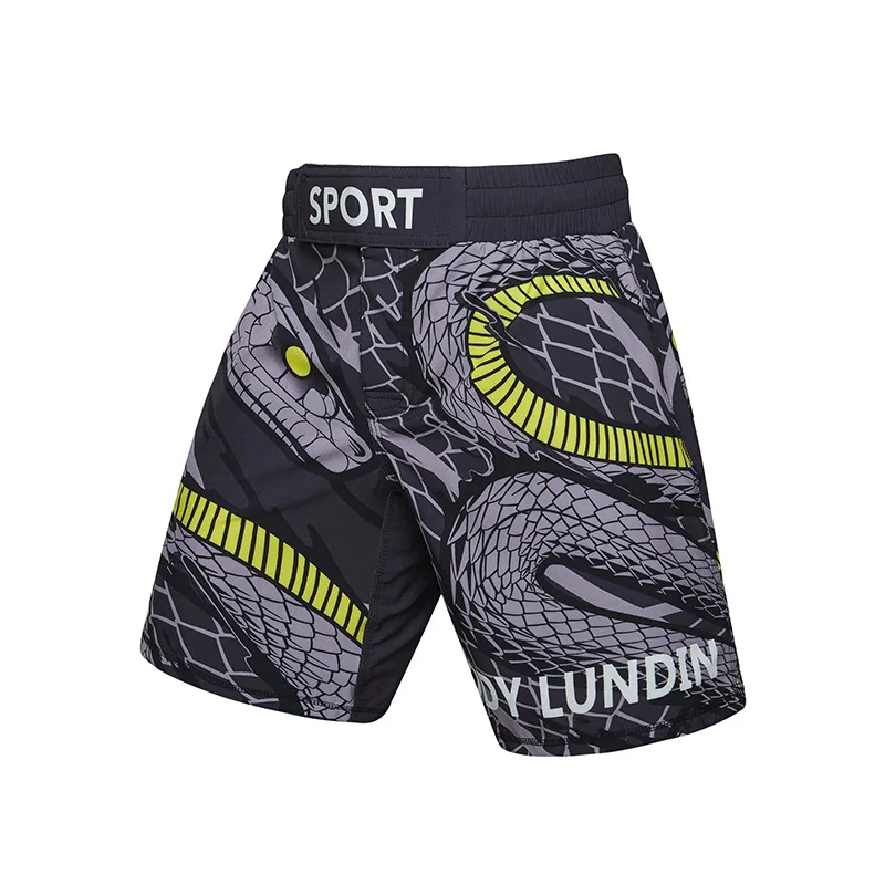 

2021 New Design Cartoons Printing Boxing Training Wear Men High Quality Outdoor Running Fitness Sport Shorts Casual Pant