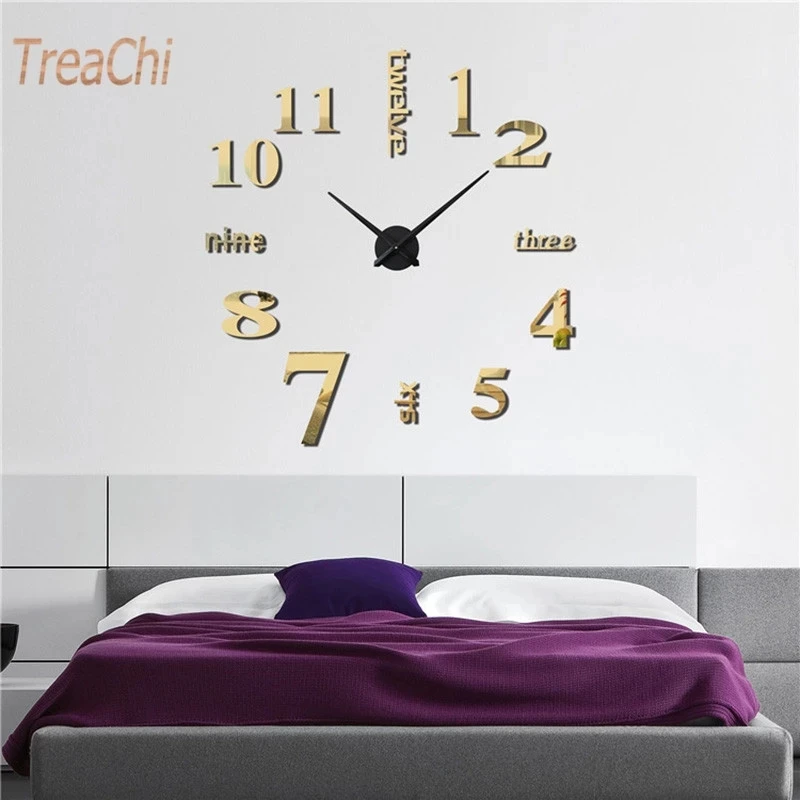 

Creative Wall Stickers Modern Home Mirror Decoration Wall Paste