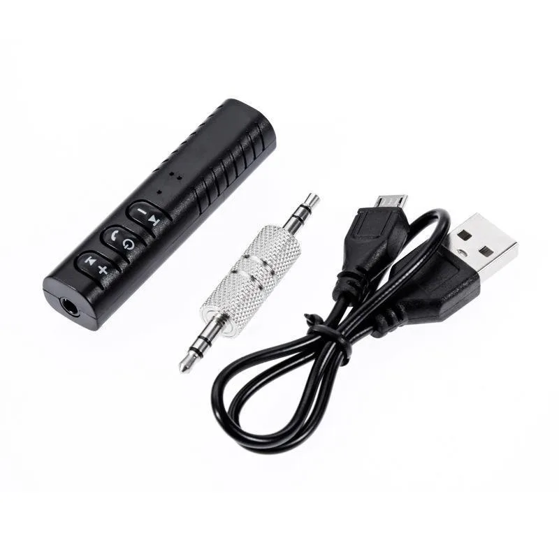 Mini Bluetooth Receiver Car 3.5 AUX Audio Sport Wireless Earphone Transmitter Handsfree Call Music Auto Adapter | Автомобили и