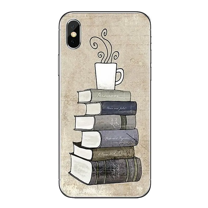 Ok But First Coffee book Postcard Cell Phone Cover For Huawei Nova 2 3 2i 3i Y6 Y7 Y9 Prime Pro GR3 GR5 2017 2018 2019 Y5II Y6II |