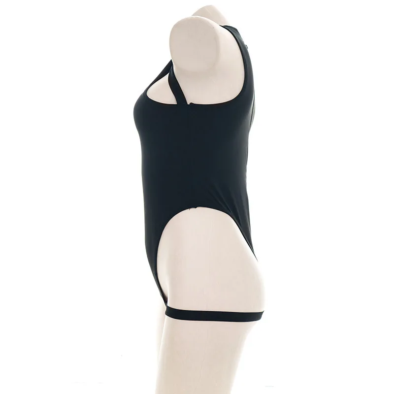 

NieR Automata Cosplay Costume Women's Japanese Swimwear Sukumizu Anime Cosplay Schoolgirl Hollow Out One Piece Bathing Suit