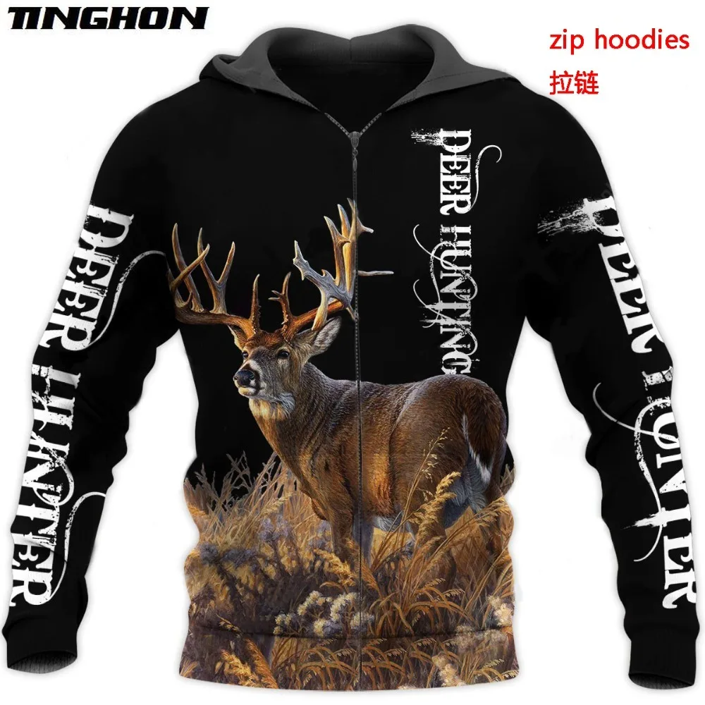 

Camo AMO HUNTING ANIMALS deer ART 3D Hoodies Hoodie Men Women New Fashion Hooded Sweatshirt Long Sleeve casual Pullover-2
