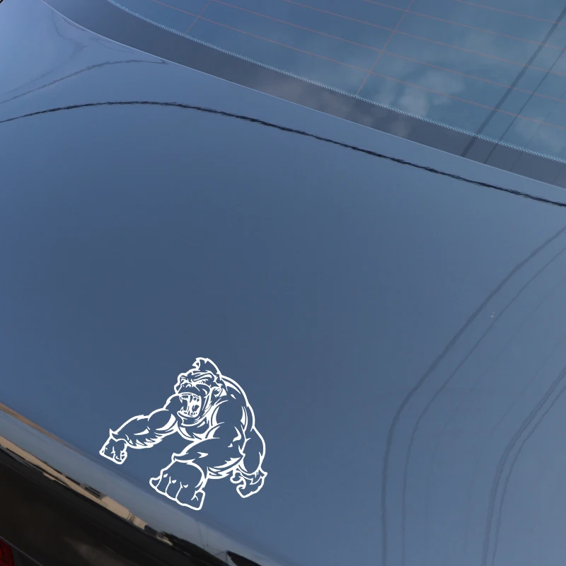 

Personalized Car StickersGorilla Creative Stickers High Quality Car Window Decoration Personality Waterproof Decals 17x15cm