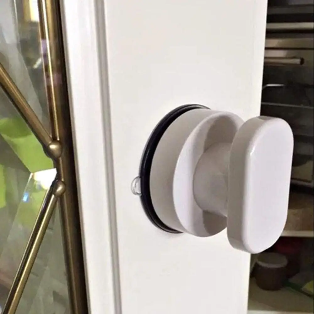 

Multi-Function Handle 1Pcs Bathroom Suction Cup Handrail Pulls Cupboard Strong Suction Cup Handle Stylish Portable Handles