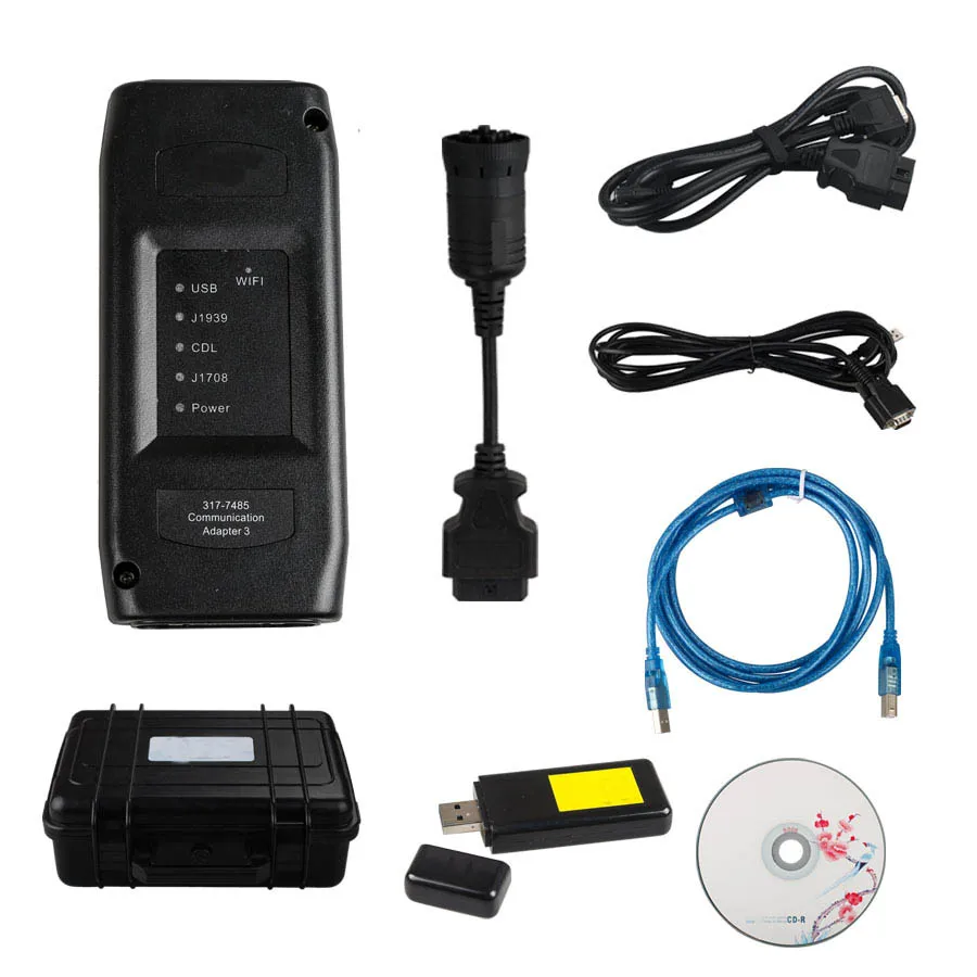 Горячая для Perkins EST электронный Сервис Инструмент CA3 грузовик сканер OBD2 Диагностический может до 2018а версия