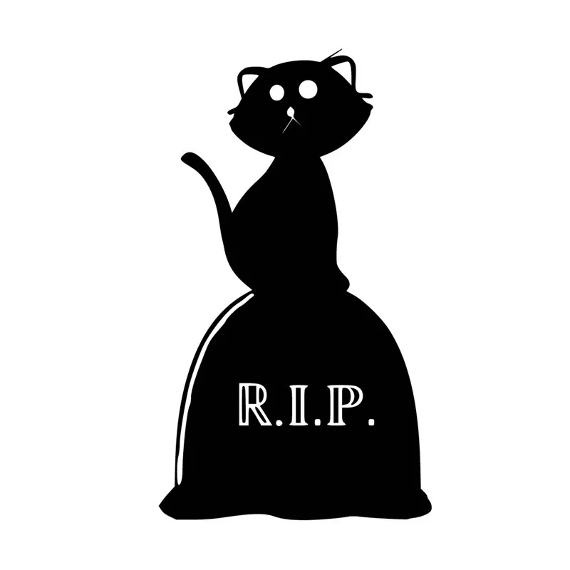 DiyArts Cat on Tomb R.I.P металлические режущие трафареты для рукоделия скрапбукинга
