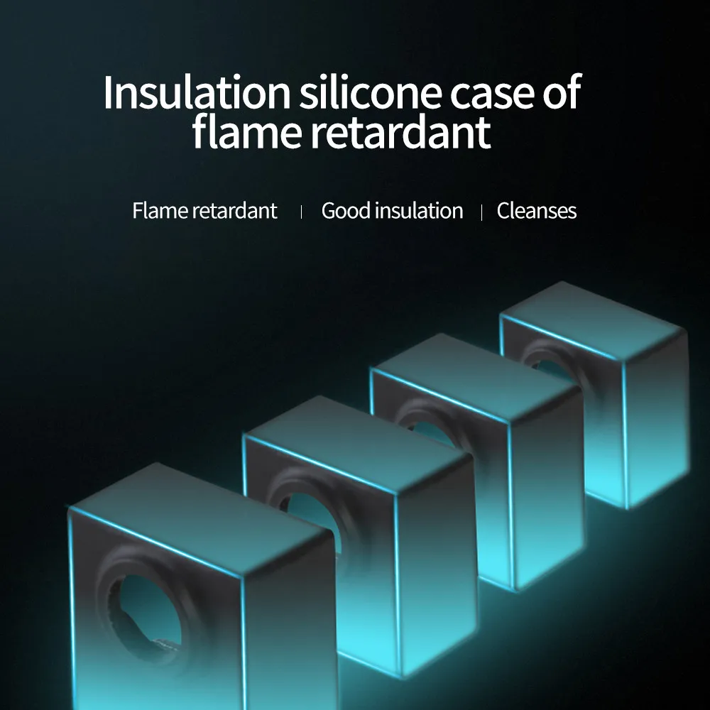 3d printer parts mk10 assembled 1 75mm extruder hotend kit aluminum heating block 0 4mm nozzle set for ender 3ender 3 pro free global shipping