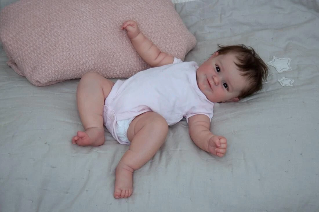 20 дюймов Reborn Baby doll реального живого Мэдди для новорождённых и маленьких девочек