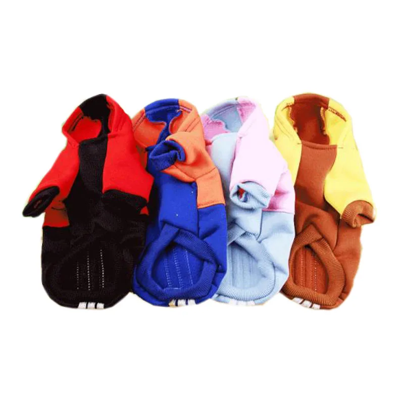 Одежда для собак зимняя теплая мягкая Спортивная Толстовка маленьких Чихуахуа