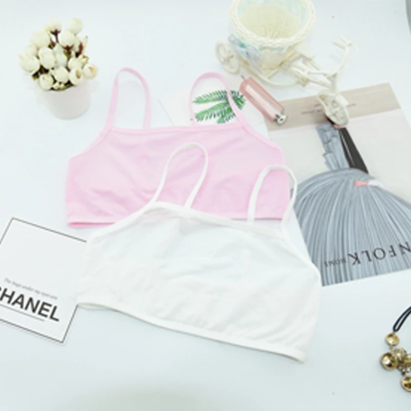 Хлопковое нижнее белье для девочек подростков студенческий бюстгальтер
