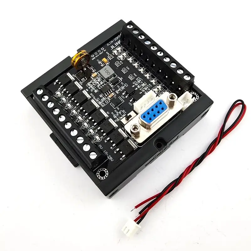 PLC FX1N-20MT rail mounting with the same point volume plc programmable logic controller Input 12 points output 8 points