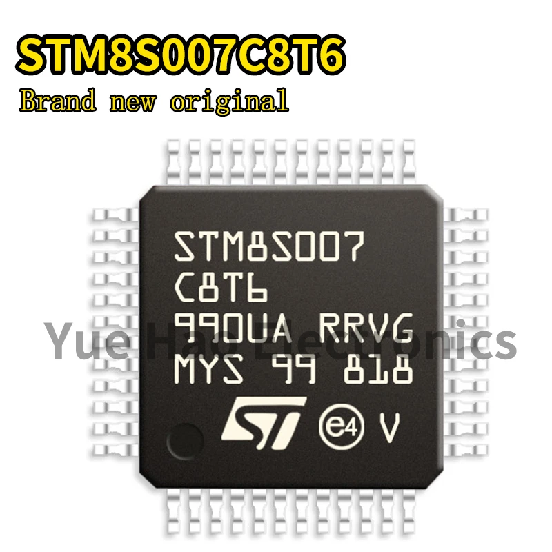 STM8S007C8T6 STM STM8 STM8S STM8S007 STM8S007C STM8S007C8 IC MCU 8BIT 64KB FLASH 48LQFP | Электронные компоненты и