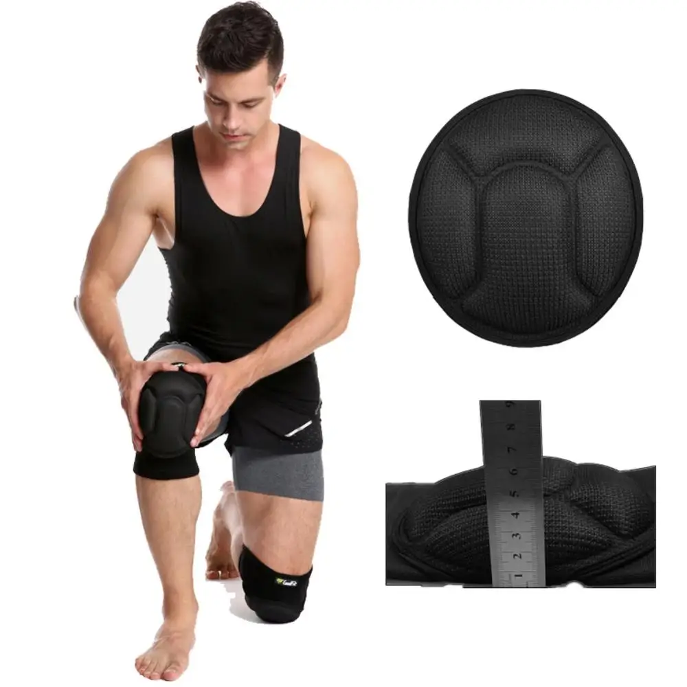 

1 Pair Football Volleyball Extreme Sports Ski Thicked Knee Pads Fitness Knee Support Cycling Knee Protector Kneepad
