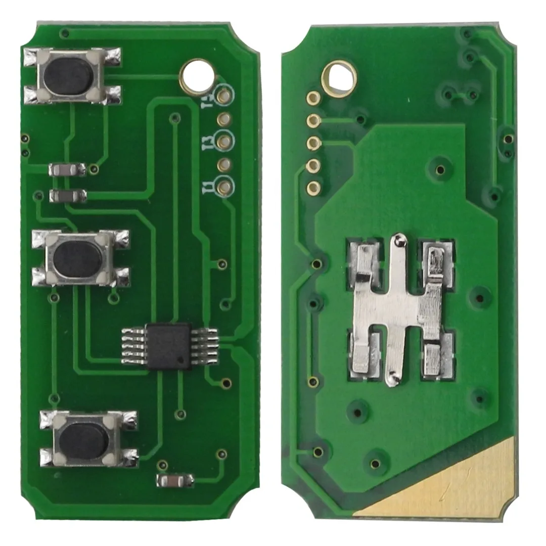 

1pc Car Auto 3 Button Flip Remote Key Fob 433MHz 63 40BIT Chip Fit For Ford Focus Mondeo Fiesta S Max Galaxy Accessories Parts