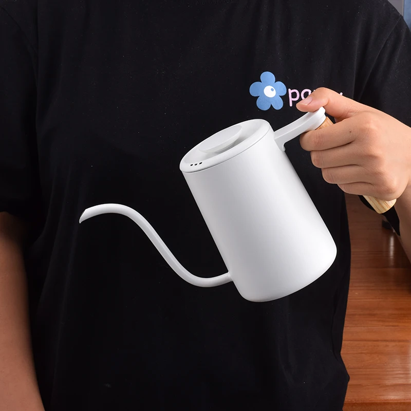 Timemore рыбы Молодежные Кофеварка капельная горшок тефлоновое покрытие длинный нос