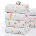 6 слоев мочалки для новорожденных, детская дышащая ткань для ванной, банный халат, одеяло, отличные подарки