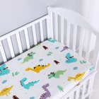 Постельное белье для новорожденных, с мультяшным принтом, размер 130 * 70C