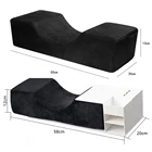 Подушка для наращивания ресниц, подушка для наращивания ресниц, подушка для поддержки ресниц и шеи, эргономичный искривленный пенный макияж, отличные инструменты