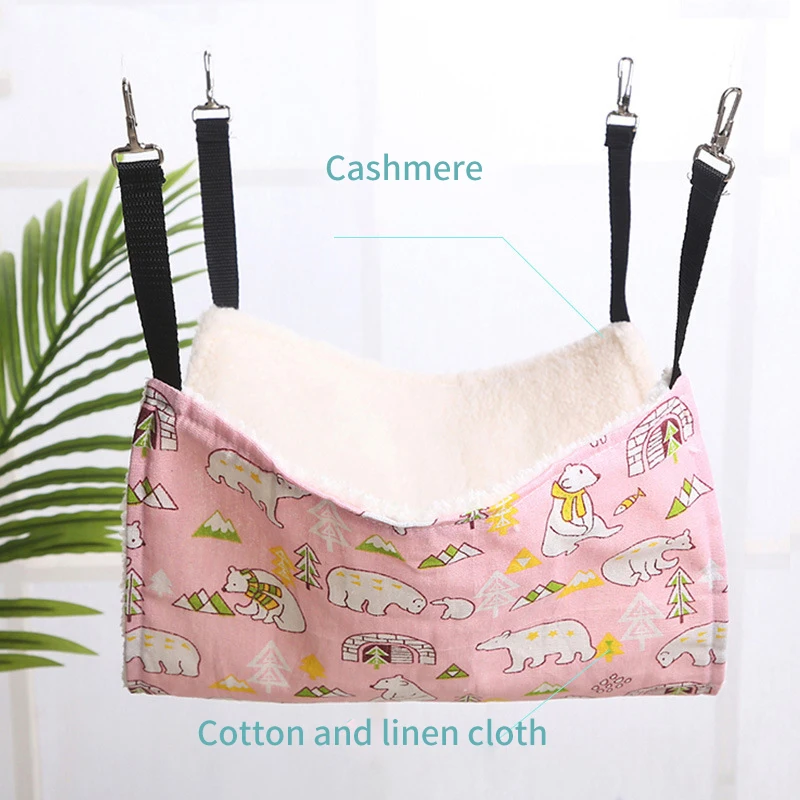 Гамак для домашних питомцев подвесная кровать из хлопка кошек кроликов собак