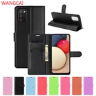 Кожаный бумажник чехол для Samsung Галактики A03S A82 A22 F62 M62 A02 A02S A72 A52 A32 4G 5G чехол с откидной крышкой из искусственной кожи с подставкой