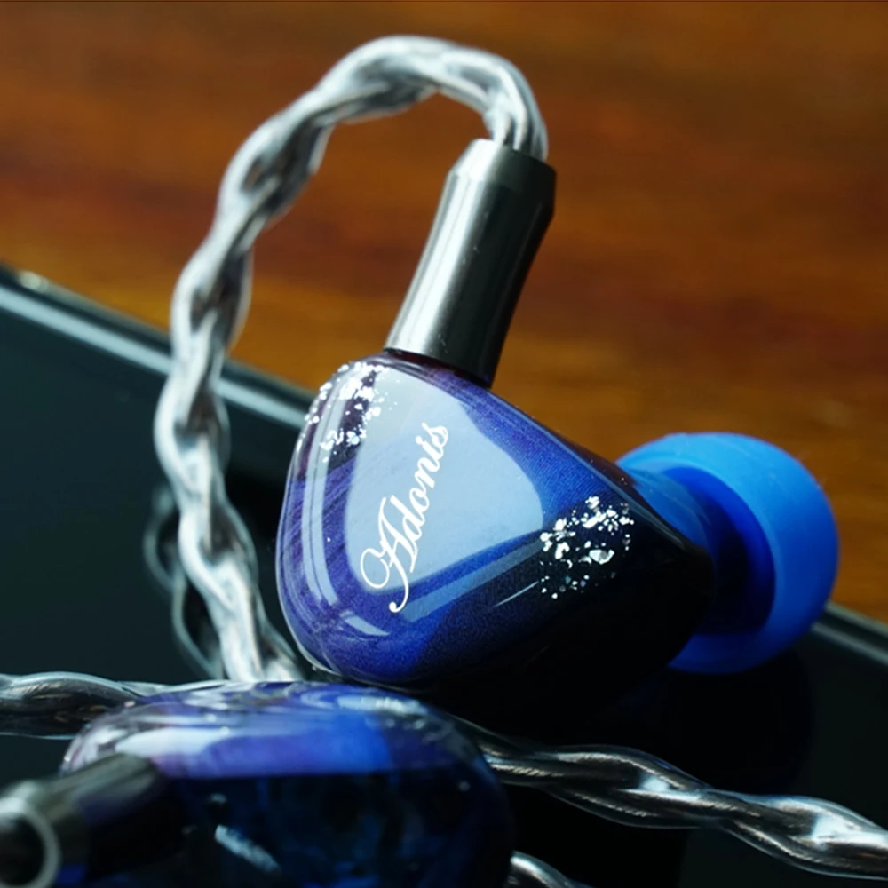 Наушники QOA Adonis 10 мм DD + 2BA с гибридным драйвером Hi-Fi наушники Спортивная