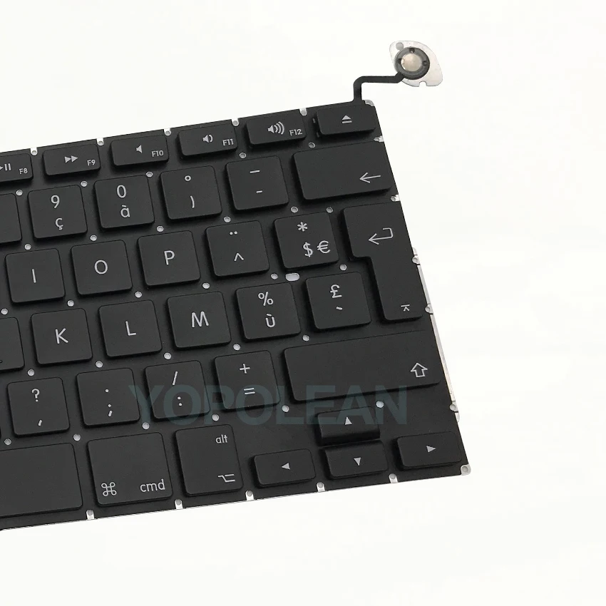 Новая Французская клавиатура AZERTY 5 шт./лот для Macbook Pro 13 A1278 с французской