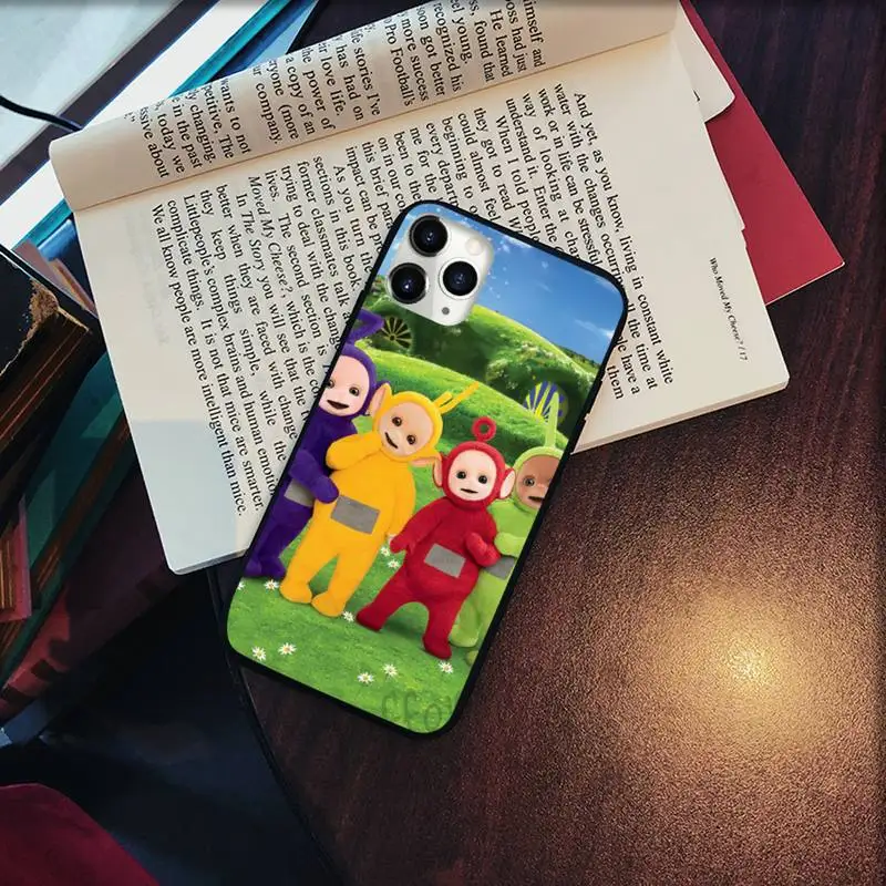 

cute cartoon Teletubbies Phone Case for iPhone 11 12 pro XS MAX 8 7 6 6S Plus X 5S SE 2020 XR Soft silicone